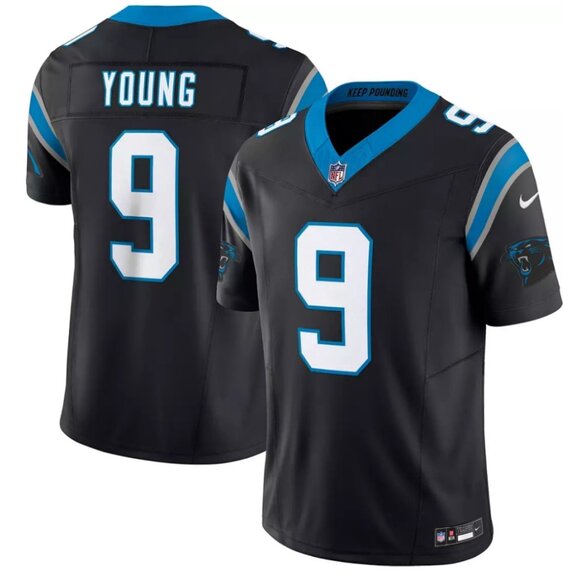 Mens Kids Youths Bryce Young Black Vapor Stitched Jersey